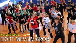 Karşıyaka’da dört mevsim spor