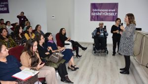 Menemen'de üreten kadınlar çalıştayda buluştu