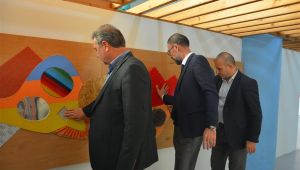 Başkan Aksoy’un ekibi Engelli Farkındalık Merkezi’ne ziyaret