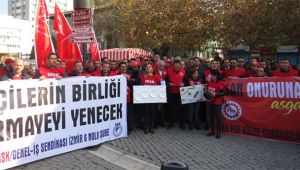 DİSK’ten asgari ücret eylemi: Net 3200 TL olmalı