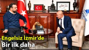 Engelsiz İzmir’de bir ilk daha