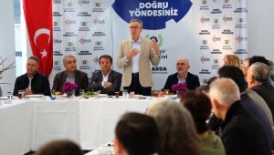 Gaziemir Belediye Başkanı Arda, Alevi örgütleriyle buluştu