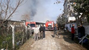 İzmir'de korkutan yangın