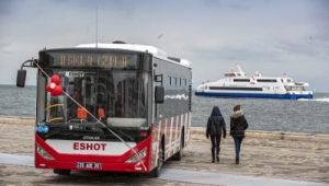İzmir'e yerli üretim 15 yeni otobüs