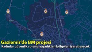 Kadınlar güvenlik sorunu yaşadıkları bölgeleri işaretleyecek