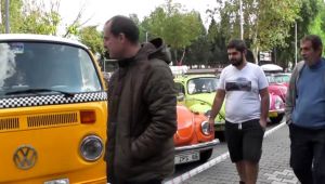 Ödemiş'te '1. Klasik Araç Fuarı' ilgi gördü