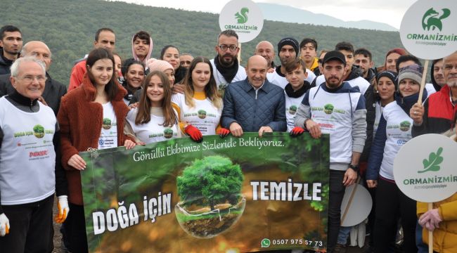 Orman İzmir için ilk fidan dikildi! Başkan Soyer'den MHP'li Osmanağaoğlu'na: 'Gerekli cevabı hukuken vereceğiz'