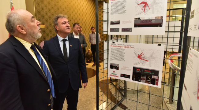 Üniversiteli gençler Bornova için tasarladı