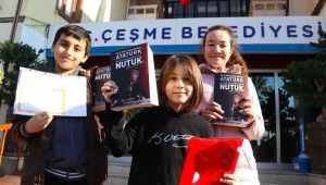 Başkan Oran’dan anlamlı karne hediyesi; NUTUK!