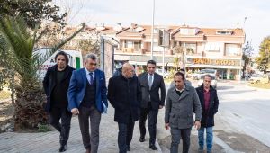 Tunç Soyer'den Urla çıkarması! Çalışmaları yerinde izledi!