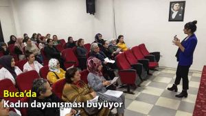 Buca’da kadın dayanışması büyüyor