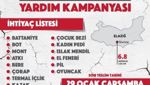 Çiğli'den depremzedelere yardım eli