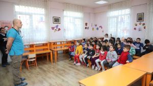 Çocuklara hayvan sevgisi semineri