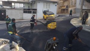 Konak’ın sokaklarında asfalt seferberliği