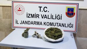 Saklanan uyuşturucuları narkotik köpeği ‘Varlı’ buldu
