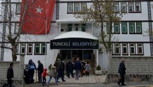 Tunceli Belediyesi'ne haciz şoku