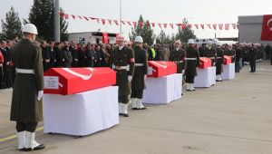 Türkiye şehitlerini memleketlerine uğurladı