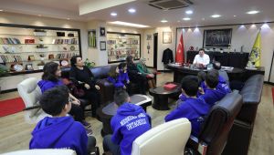 Bucalı öğrencilerden engelsiz ve güvenli park projesi