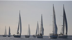 Çeşme'deki 2020 İzmir Kış Trofesi'ne rekor katılım