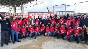 ÖZEL HABER - İşten çıkartılan DİSK üyesi 94 işçiye CHP'li Beko'dan destek! 'Her zaman yanınızdayım'