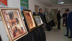 Menemen Adliyesinde 3 boyutlu resim sergisi