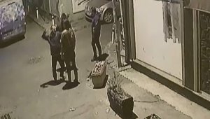 Tokatla gelen ölüm kamerada