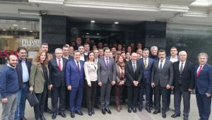 Tunç Soyer ve İlçe başkanlarından Yücel'e ziyaret! "Umarım buradaki son toplantımız olur"