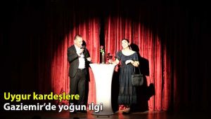 Uygur kardeşlere Gaziemir’de yoğun ilgi