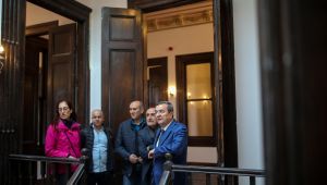 Başkan Batur’dan tarihi gezi