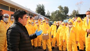 Başkan Kılıç’tan Covid-19 ekibine 400 TL moral primi