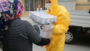 Buca Belediyesi’nden ihtiyaç sahiplerine koronavirüs desteği