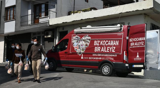 Büyükşehir'den ihtiyaç sahiplerine çorba ve ekmek desteği