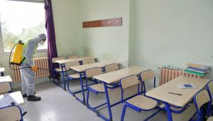 Çiğli Belediyesi’nden virüslere karşı dezenfekte önlemi