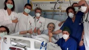 Coronavirüs'de bu kez güzel haber! 95 yaşında virüsü yendi!