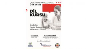 Gaziemirli anneler İngilizce öğreniyor