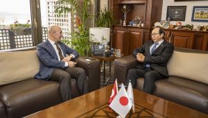 Japon Başkonsolos Nishimaki’den Başkan Soyer’e ziyaret