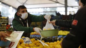 Konak Belediyesinden Pazaryerlerine Korona önlemi