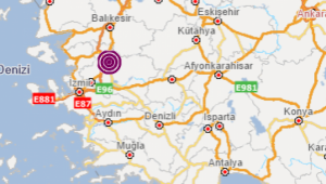 Manisa'da 4.1 büyüklüğünde deprem! İzmir'de de hissedildi