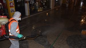 Menemen Belediyesi’nin koronavirüs seferberliği devam ediyor