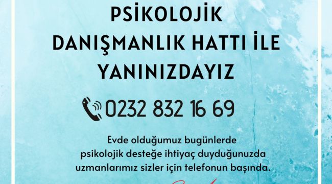 Menemen Belediyesi Psikolojik Danışmanlık Hattı’nı açtı