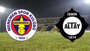 Play-Off için kritik maç! İzmir'de Altay-Menemenspor derbisinin heyecanı yaşanıyor