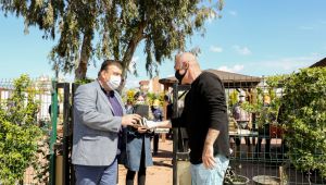 Başkan Yetişkin'den üreticiye tam destek! 50 bin fide 2 saatte tükendi!