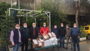 Bornova Belediyesi'nden şoförlere koronadan korunma paketi