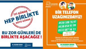 Çeşme Belediyesi’nden psikolojik destek hizmeti  
