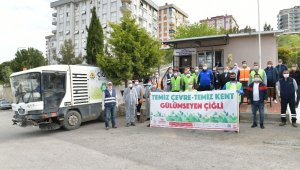 Çiğli Atatürk Mahallesinde köşe bucak temizlik