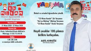 Dikili Belediyesi’nden Çocuklara Özel 23 Nisan Yarışması