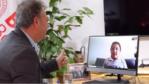 Koronavirüs günlerinde Başkan İduğ'dan mutlu eden sürpriz