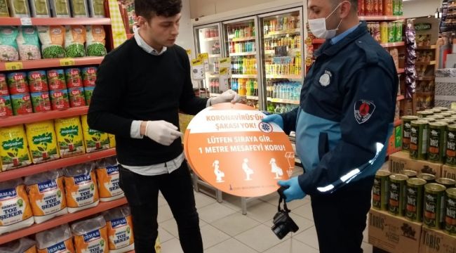 Marketlere dezenfektan ve maske denetimi! 4 bin 217 işletme denetlendi!