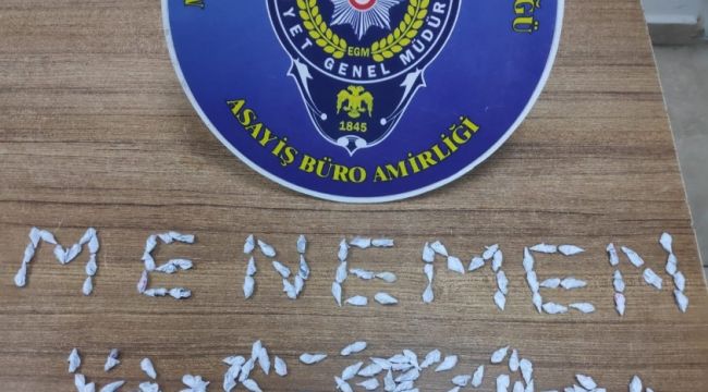 Menemen'de uyuşturucu satıcılarına baskın