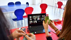 Narlıdere'nin çocukları 'uzaktan eğitimle' mutlu